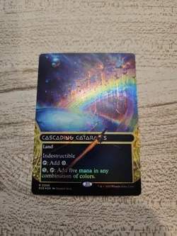 Cascading Cataracts (0005)(Borderless FOIL) Edge of Eternities - MTG - Image 1