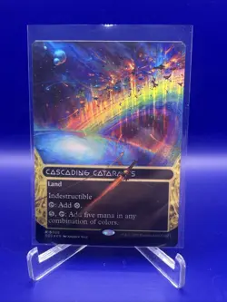 Cascading Cataracts (0005)(Borderless FOIL) Edge of Eternities - MTG - Image 1