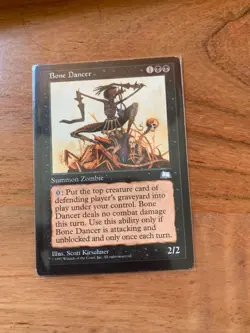 x1 MTG Bone Dancer LP Weatherlight Mtg Magic the Gathering - Image 1