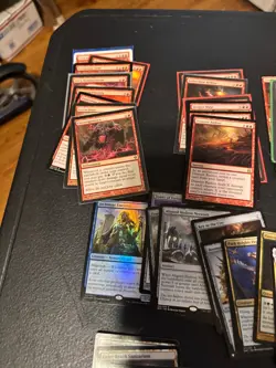 Lot of 100 MTG Rare Cards. All Older Magic the Gathering w Bonus Foil Lands - Image 5