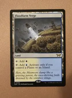 MTG Floodfarm Verge x1 NM from Duskmourn: House of Horror - Image 1