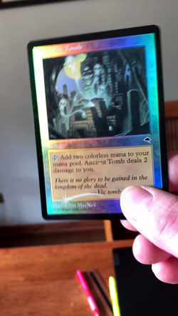 MTG - Ancient Tomb - Tempest - Foil - Art Alter - Legacy - WATCH THE ITEM VIDEO! - Image 2