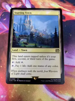 Starting Town Final Fantasy Regular NM MTG - Image 1
