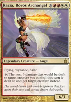 Razia, Boros Archangel - Light Play MTG Ravnica - Image 1