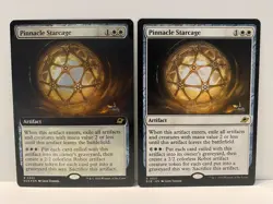 x2 NM Pinnacle Starcage ( 1 Extended Art - FOIL, 1 Reg) Edge of Eternities MTG - Image 1
