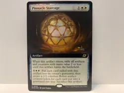 x2 NM Pinnacle Starcage ( 1 Extended Art - FOIL, 1 Reg) Edge of Eternities MTG - Image 3