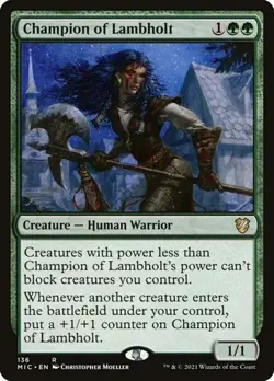 Champion of Lambholt MIC LP MTG - Image 1