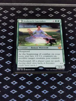 Avabruck Caretaker / Hollowhenge Huntmaster (VOW) 187 NM MTG - Image 1