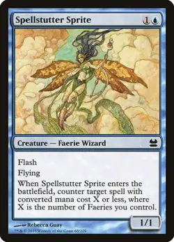 Spellstutter Sprite Modern Masters LP MTG - Image 1