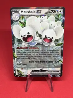 Maushold Ex 155/182 Paradox Rift PAR -Near Mint- Pokemon TCG - Image 1