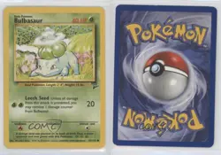 Bulbasaur Pokemon Base Set 2 #67 2000 12g7 - Image 3