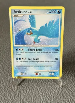 Pokemon TCG Articuno 16/147 Non-Holo Platinum Series Supreme Victors 2009 NM - Image 1