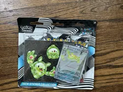 Pokemon Scarlet And Violet Black Bolt Tech Sticker Collection Brand New Sealed - Image 1