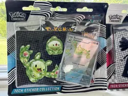 Pokemon Scarlet And Violet Black Bolt Tech Sticker Collection Brand New Sealed - Image 1