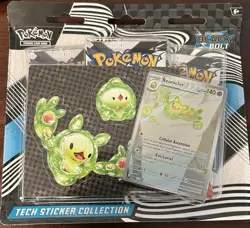 Pokemon Scarlet And Violet Black Bolt Tech Sticker Collection Brand New Sealed - Image 1