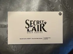 MTG Secret Lair x KEXP You Are Not Alone Foil Edition SEALED - Image 1