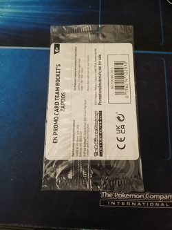 Pokemon TCG - Sealed Team Rockets Zapdos Gamestop Exclusive Stamped Promo - Image 2