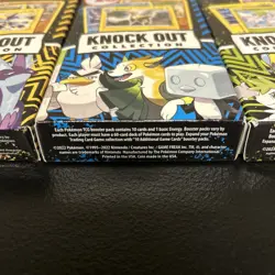 Pokemon TCG: Knock Out Collection Set Of 3x New Factory Sealed 6 Packs + 9 Promo - Image 3