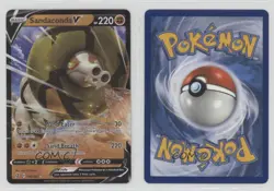 Sandaconda V Pokemon Sword & Shield Rebel Clash #108 0cv - Image 3