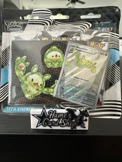 Pokemon Black Bolt SV10.5 3-Pack Tech Sticker Collection - Image 1