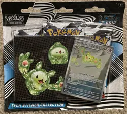 Pokemon Black Bolt SV10.5 3-Pack Tech Sticker Collection - Image 1
