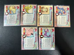 Pokemon 1999 Vintage Topps 6 Cards All Flame Foil Pokemon Cards NO DUPLICATE NM - Image 2