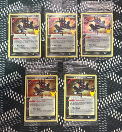 10x Greninja Gold Star Sealed Promo Celebrations SWSH144 Pokemon TCG - Image 4
