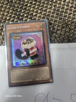 Yugioh Cupsy yummy collector's rare JUSH-EN016 YUGIOH!!! - Image 3