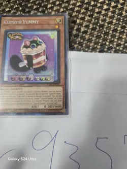 Yugioh Cupsy yummy collector's rare JUSH-EN016 YUGIOH!!! - Image 5