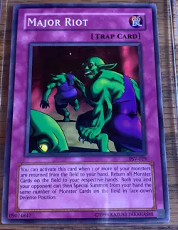 MAJOR RIOT PSV-029 Common - Unlimited Edition Yugioh LP - Image 1