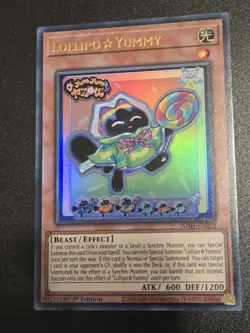 yugioh lollipo yummy ultra rare jush-en018 jush EU Print - Image 1