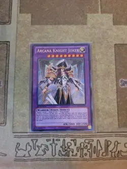 YUGIOH ARCANA KNIGHT JOKER LCYW-EN051 SECRET 1ST ED NM - Image 1