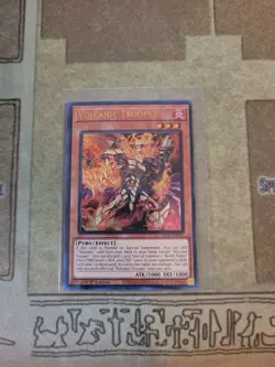 YUGIOH VOLCANIC TROOPER LD10-EN019 ULTRA 1ST ED NM - Image 1
