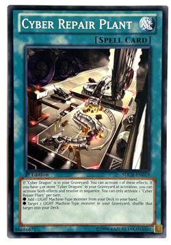 YuGiOh! - Cyber Repair Plant - SDCR-EN019 - 1st Edition - Common - Image 1