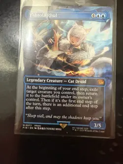 Yshtola Rhul Borderless MTG Magic The Gathering Final Fantasy Cat Girl NON-FOIL - Image 3
