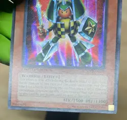 Yugioh Rocket Warrior CT2-EN005 Limited Edition Secret Rare Holo - MP - Image 5