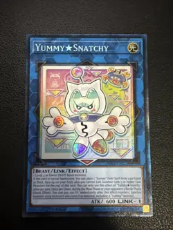 (CR) Yummy ⭐ Snatchy COLLECTOR RARE Justice Hunters English Yugioh JUSH - Image 1
