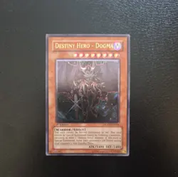 Yugioh Destiny Hero - Dogma POTD-EN014 Ultimate Rare 1st Ed LP - Image 1