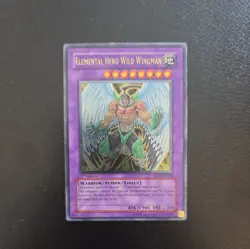 Yugioh Card - Elemental Hero Wild Wingman EOJ-EN035 Ultimate Rare 1st Edition - Image 1