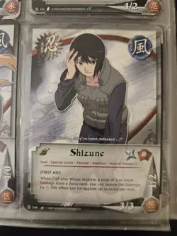 Bandai Naruto CCG/TCG Common Card: Shizune - Image 1