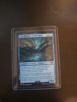 MTG Magic Lord of the Rings the Watcher in the Water Mythic Rare Card #75 - Image 1
