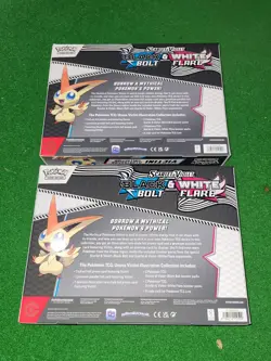 LOT OF 2: Pokemon Trading Card Unova Victini Illustration Collection Box - Image 2