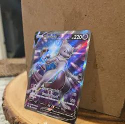 Pokemon Card Mewtwo V SWSH229 Black Star Promo - Near Mint - Image 2