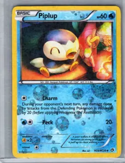 Piplup RC6/RC25 Radiant Collection Holo - Pokemon Card LP 2018 - Image 1