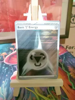 Pokemon TCG Metal Energy 024 Horizontal Holo Card Black Bolt White Flare - Image 1