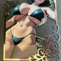Goddess Story Gold METAL Card Maiden Party Serial Number #021/100! Tatsumaki - Image 3