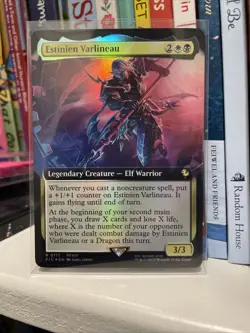 MTG - Estinien Varlineau - FOIL Extended Art Rare #171 Commander: Final Fantasy - Image 1