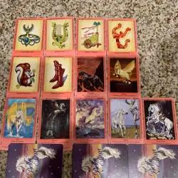 Bella Sara Card Lot of 13 Ancient Lights Rare and Energy TCG - Image 1
