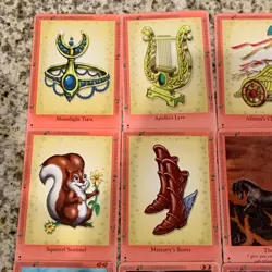 Bella Sara Card Lot of 13 Ancient Lights Rare and Energy TCG - Image 2