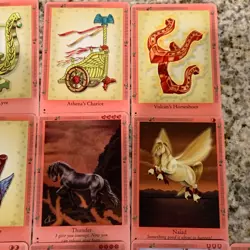 Bella Sara Card Lot of 13 Ancient Lights Rare and Energy TCG - Image 3